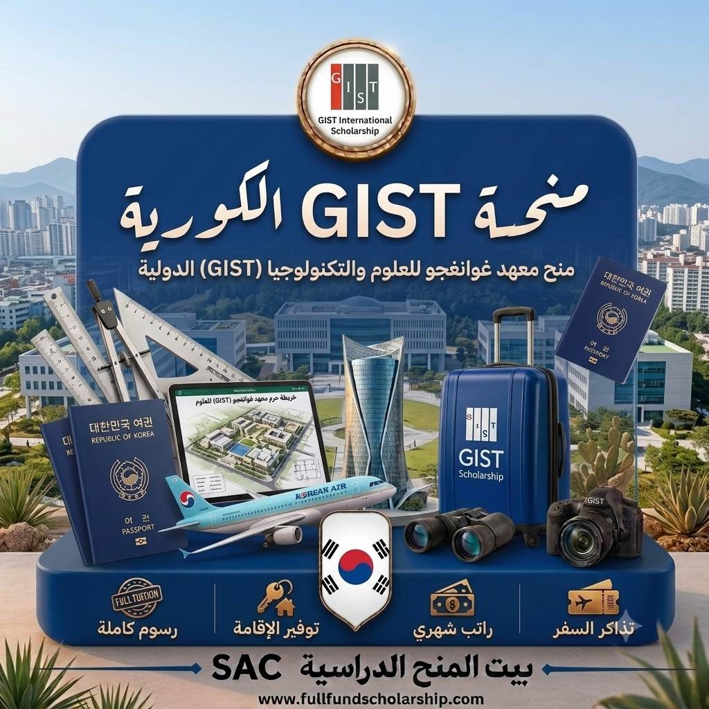 منح معهد غوانغجو للعلوم والتكنولوجيا (GIST) الدولية