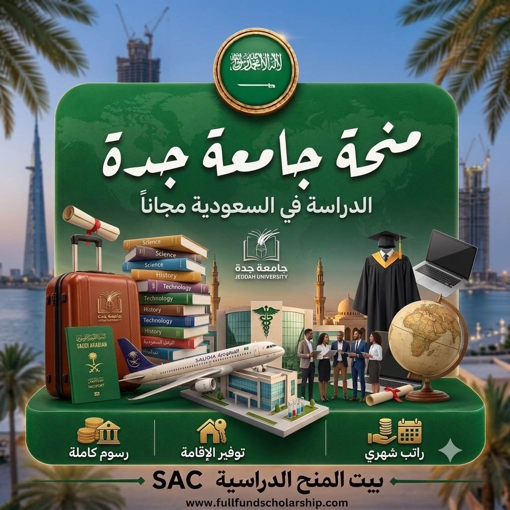 منحة جامعة جدة في السعودية