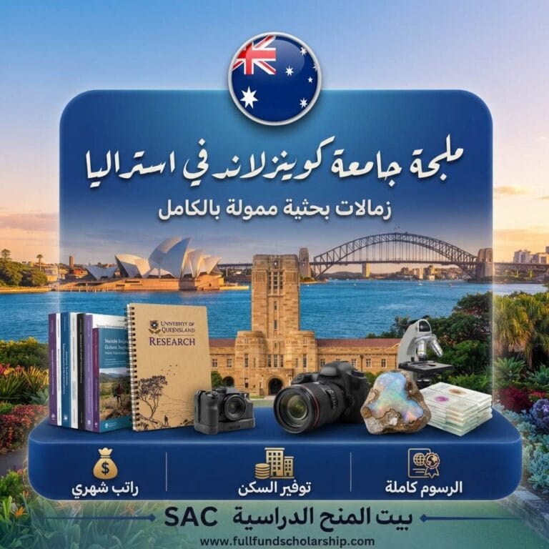 منحة جامعة كوينزلاند في استراليا 2027