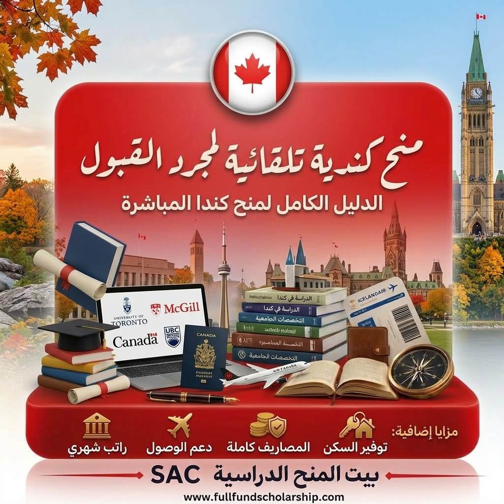منح تلقائية كندية بمجرد القبول للطلاب الدوليين