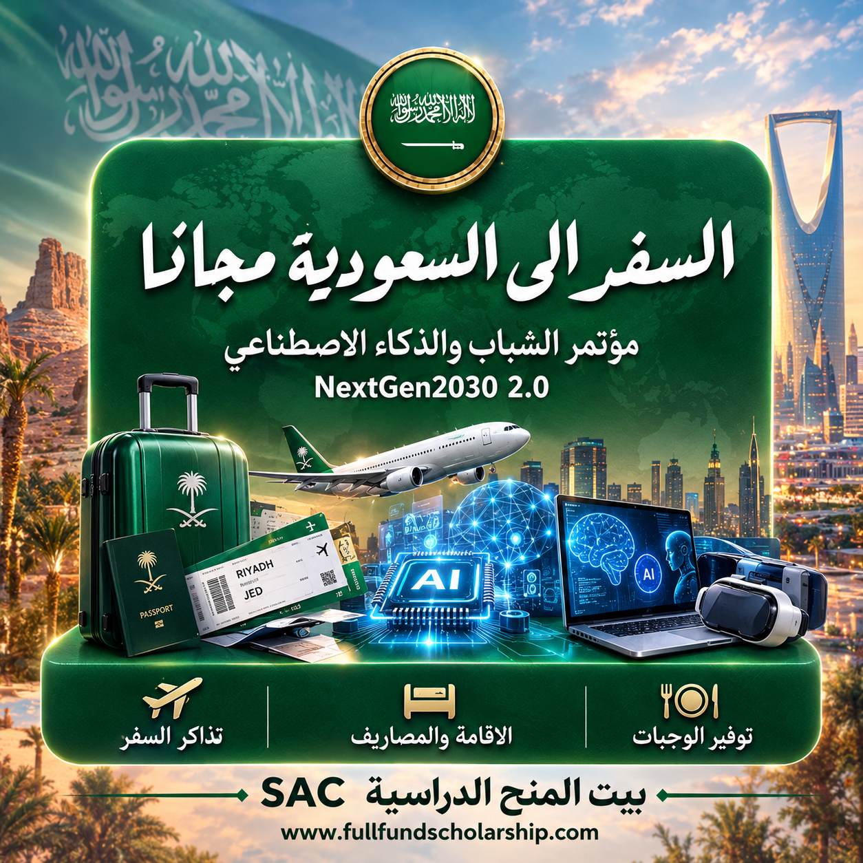 مؤتمر الشباب والذكاء الاصطناعي في الرياض NextGen2030 2.0