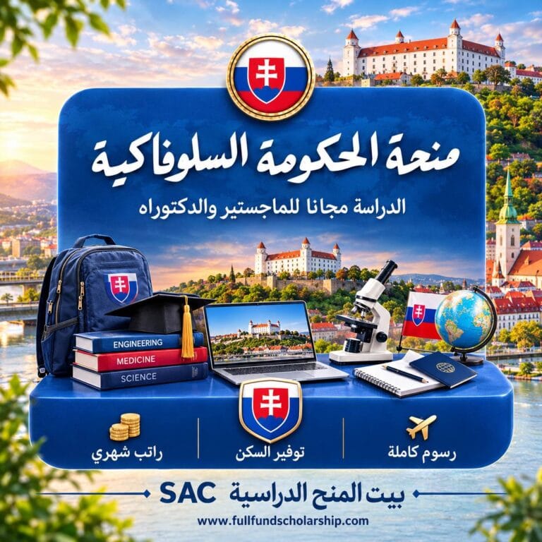 منحة الحكومة السلوفاكية 2026
