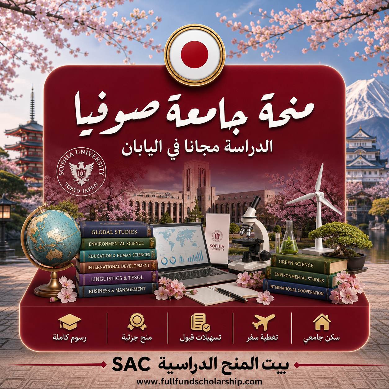 منحة جامعة صوفيا في اليابان
