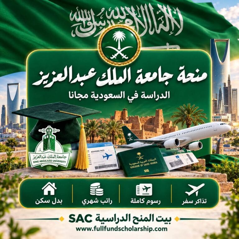 منحة جامعة الملك عبدالعزيز في السعودية 2027