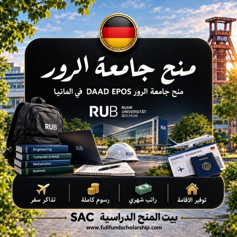 منح جامعة الرور DAAD EPOS في المانيا 2026