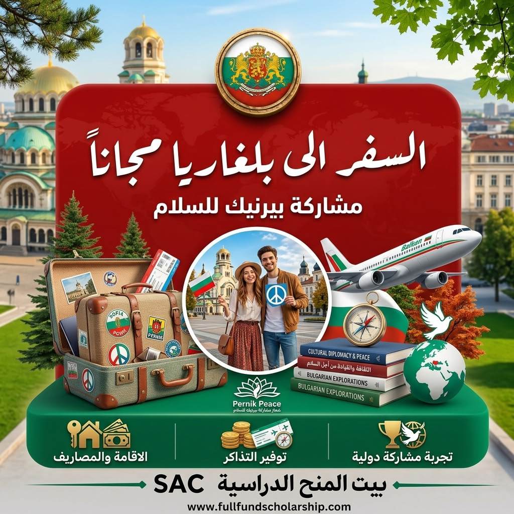 سافر الى بلغاريا مجانا مع مؤتمر السلام في بيرنيك