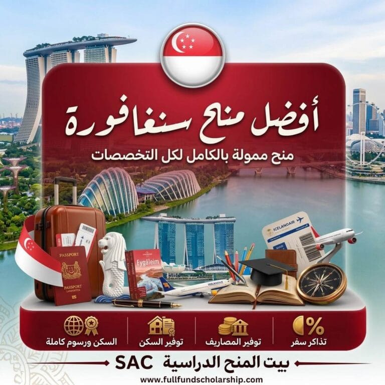 افضل منح سنغافورة للطلاب الدوليين 2026