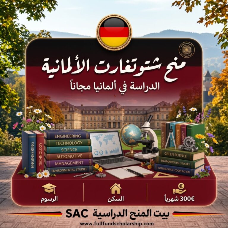 منح جامعة شتوتغارت الألمانية 2027 | الدراسة في المانيا مجانا